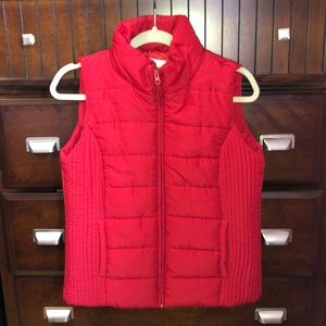 Red New York & Co. Puffer Vest ❤️ NWOT